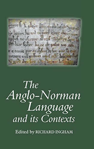 Beispielbild fr The Anglo-Norman Language and Its Contexts zum Verkauf von Blackwell's