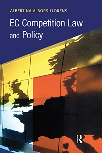 Beispielbild fr EC Competition Law and Policy zum Verkauf von WorldofBooks