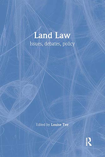 Stock image for Land Law: Issues, debates, policy for sale by WorldofBooks