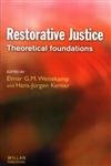 9781903240830: Restorative Justice: Theoretical foundations