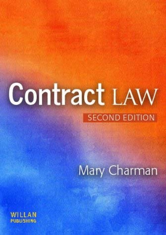 9781903240854: Contract Law