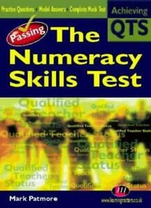 Stock image for Passing the Numeracy Skills Test (Achieving QTS) for sale by AwesomeBooks