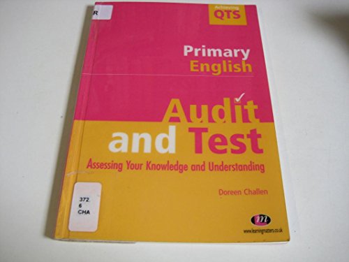 Imagen de archivo de Audit and Test Primary English a la venta por WorldofBooks