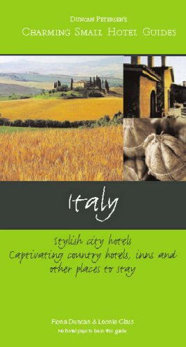 Imagen de archivo de Charming Small Hotels Italy (Charming Small Hotel Guides) a la venta por WorldofBooks