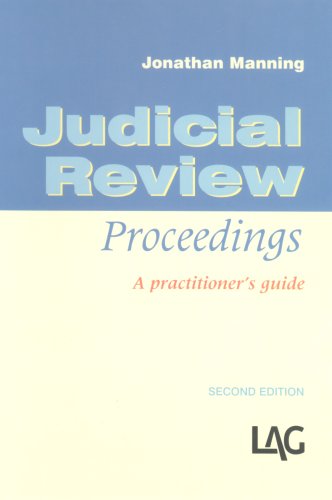 Imagen de archivo de Judicial Review Proceedings: A Practitioner's Guide a la venta por WorldofBooks