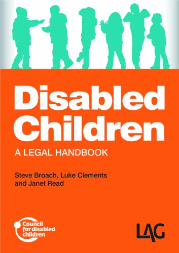 9781903307762: Disabled Children: A Legal Handbook