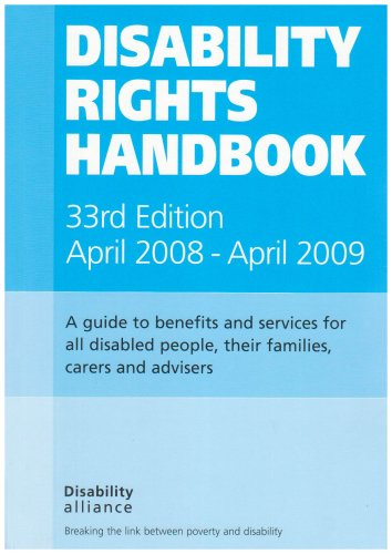 Stock image for Disability Rights Handbook for sale by AwesomeBooks