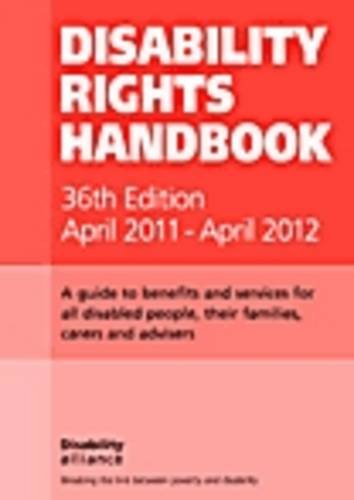 Beispielbild fr Disability Rights Handbook: April 2011-April 2012 zum Verkauf von AwesomeBooks