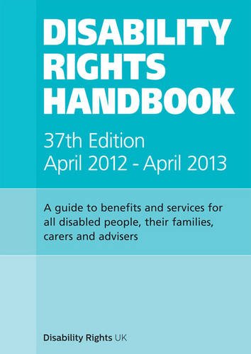 Beispielbild fr Disability Rights Handbook 2012/13 zum Verkauf von AwesomeBooks