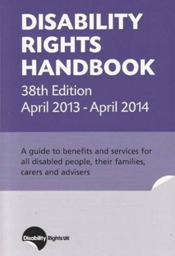Stock image for Disability Rights Handbook for sale by Better World Books Ltd
