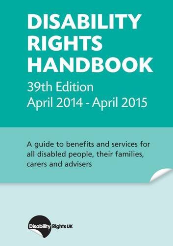 Beispielbild fr Disability Rights Handbook zum Verkauf von WorldofBooks