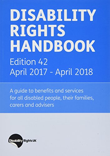 Beispielbild fr Disability Rights Handbook 42nd Edition 2017/2018 zum Verkauf von Better World Books