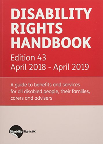 Beispielbild fr Disability Rights Handbook: April 2018 - April 2019 zum Verkauf von AwesomeBooks