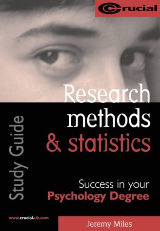 Beispielbild fr Research Methods and Statistics (Crucial) (Psychology Study Texts Series) zum Verkauf von WorldofBooks