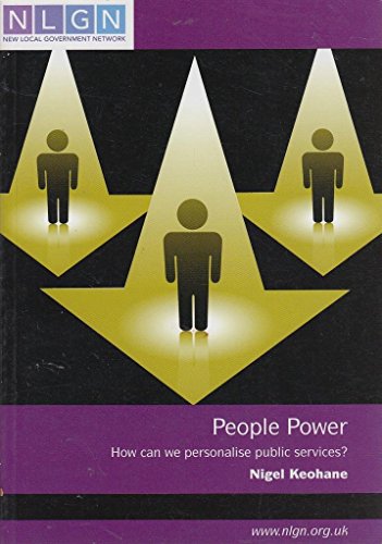 Stock image for People Power: How Can We Personalise Public Services? for sale by Stephen White Books