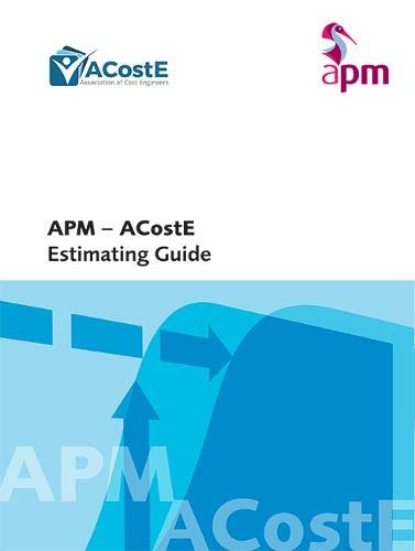 Stock image for APM ACostE Cost Estimating for sale by PBShop.store US
