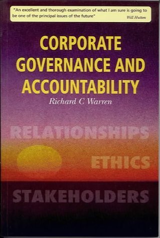 Corporate Governance And Accountability (9781903499023) by Warren, Richard