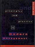 Imagen de archivo de The Principles and Practice of Modern Management a la venta por Anybook.com