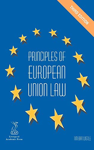 Imagen de archivo de Principles of European Union Law a la venta por Phatpocket Limited