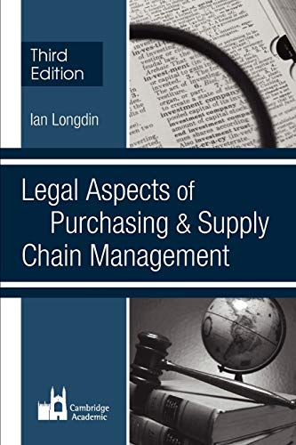 Beispielbild fr Legal Aspects of Purchasing and Supply Chain Management zum Verkauf von Reuseabook