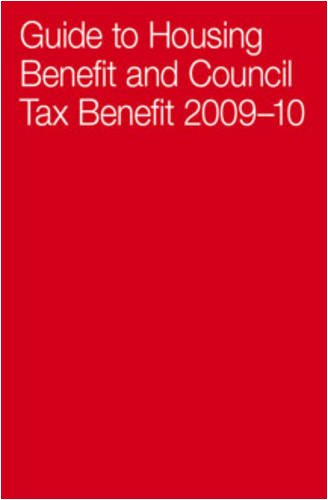 Stock image for Guide to Housing Benefit and Council Tax Benefit 2009-2010 for sale by Leserstrahl  (Preise inkl. MwSt.)