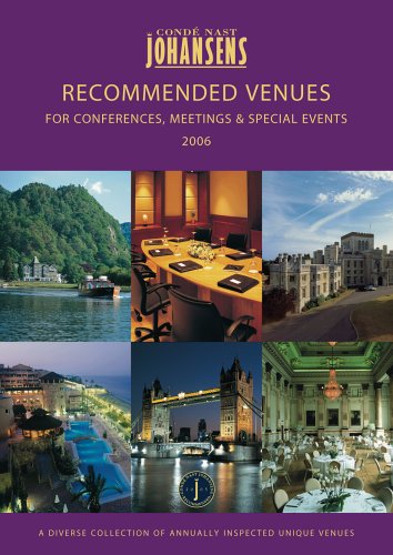 Beispielbild fr International Recommended Venues for Conferences, Meetings & Special Events 2006 zum Verkauf von PsychoBabel & Skoob Books