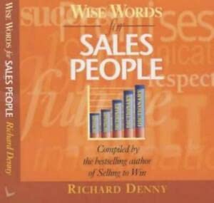 Beispielbild fr Wise Words for Sales People zum Verkauf von Reuseabook