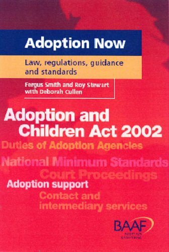 Adoption Now (9781903699874) by Fergus Smith