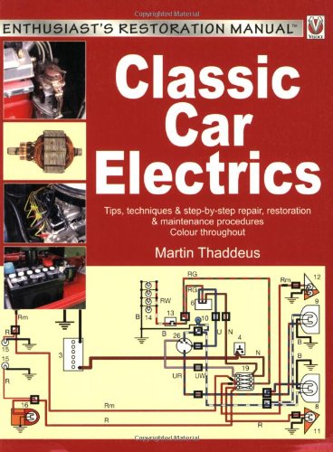 Stock image for Classic Car Electrics: Tips, techniques & step-by-step repair, restoration & maintenance procedures (Enthusiast's Restoration Manual) for sale by Emerald Green Media