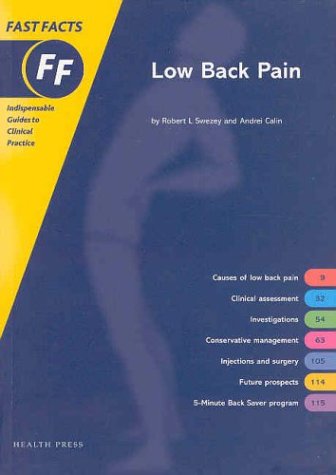 Beispielbild fr Low Back Pain zum Verkauf von Better World Books