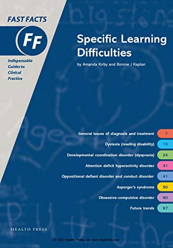 Imagen de archivo de Specific Learning Difficulties a la venta por Better World Books Ltd