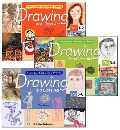 Stock image for Drawing is a Class Act: A Skills-based Approach to Drawing (set of 3 books) for sale by Revaluation Books
