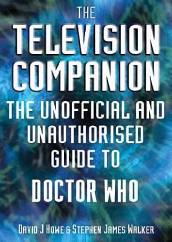 Stock image for The Television Companion: The Unofficial and Unauthorised Guide to Doctor Who for sale by MusicMagpie
