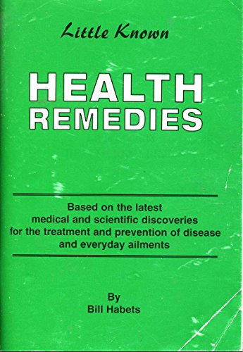 Beispielbild fr Little Known Health Remedies. zum Verkauf von Jt,s junk box