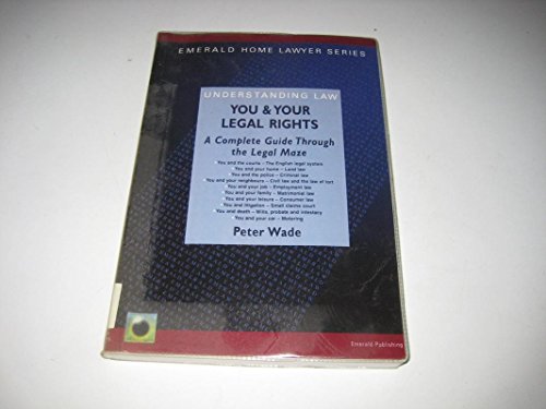 Beispielbild fr You and Your Legal Rights (Emerald Home Lawyer Series) zum Verkauf von Reuseabook