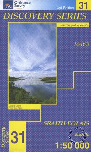 Stock image for Mayo, Roscommon, Sligo (Irish Discovery Maps Series 32) (1:50 000): Sheet 32 for sale by WorldofBooks