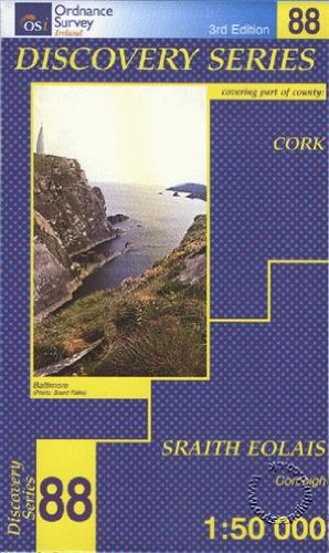 Stock image for Cork (Irish Discovery Maps Series): Sheet 88 (Irish Discovery Series) for sale by WorldofBooks