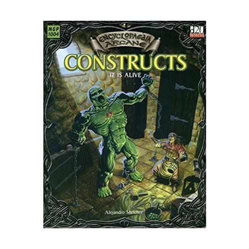 Stock image for Encyclopaedia Arcane: Constructs - It Is Alive for sale by HPB-Ruby