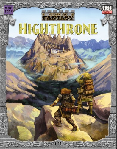 Beispielbild fr Cities Of Fantasy: Highthrone - City Of The Clouds (Cities of Fantasy, 5003) zum Verkauf von Books From California
