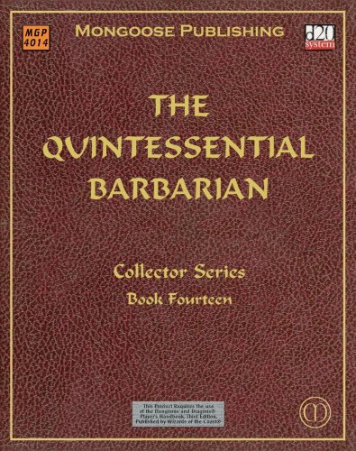 The Quintessential Barbarian (Dungeons & Dragons d20 3.0 Fantasy Roleplaying) (9781903980927) by Schwalb, Robert J.; Stokes, Anne