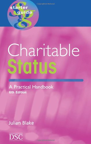 Stock image for Charitable Status: A Practical Handbook for sale by Goldstone Books