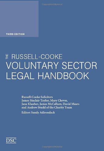 Stock image for The Voluntary Sector Legal Handbook for sale by WorldofBooks