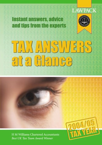 Stock image for Tax Answers at a Glance (Tax Guide) for sale by Re-Read Ltd