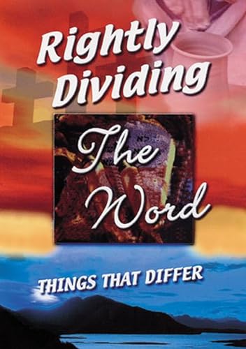 Stock image for RIGHTLY DIVIDING THE WORD PB for sale by WorldofBooks