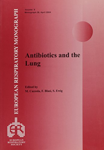 Beispielbild fr Antibiotics and the Lung: No. 28 (European Respiratory Monograph) zum Verkauf von WorldofBooks
