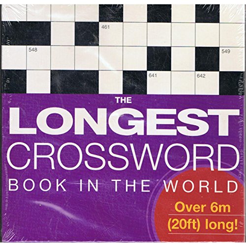 Stock image for The Longest Crossword Book in the World (Concertina Books) for sale by WorldofBooks