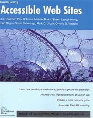 Stock image for Accessible Websites (Constructing): Section 508 and Beyond for sale by Reuseabook