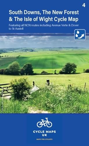 Stock image for South Downs, The New Forest, And The Isle Of Wight Cycle Map 4 for sale by GreatBookPrices