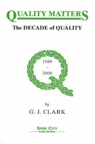 Beispielbild fr Quality Matters : The Decade of Quality 1989-2000 zum Verkauf von Better World Books Ltd