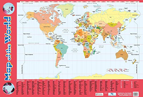 Map of the World (9781904217169) by Cunningham, Don